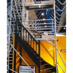 Trapsteiger ophoogset van 2 m