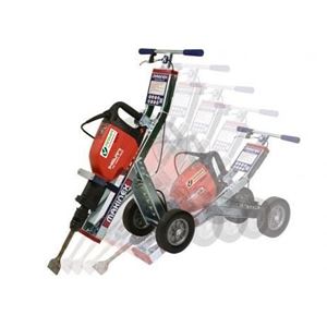 Breekhamer 16 kg 230 V op trolley voor vloer