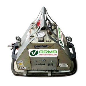 Vacuum tegeldrager met hijsoog op accu Vacuum tegeldrager met hijsoog op accu