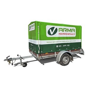 enkel assige aanhanger met huif enkel assige aanhanger met huif