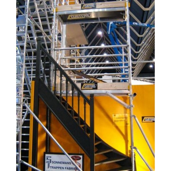 Trapsteiger ophoogset van 2 m Trapsteiger ophoogset van 2 m