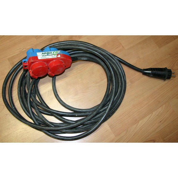 Verdeelkabel 230 V 10 m Verdeelkabel 230 V 10 m