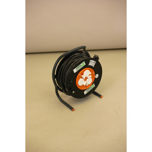 Verdeelhaspel 230 V 25 m Verdeelhaspel 230 V 25 m