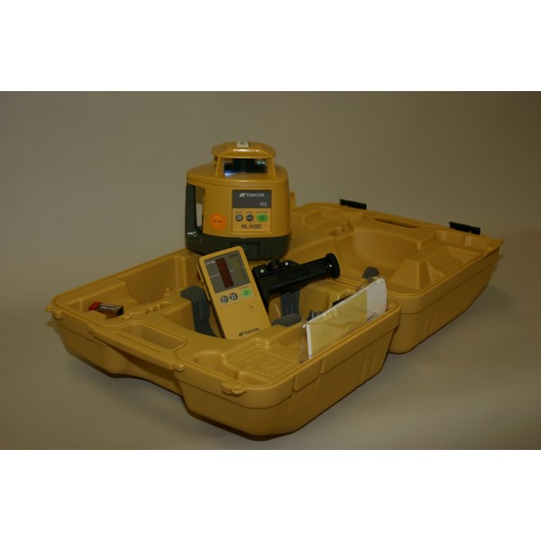 Roterende laser onzichtbaar incl. statief en ontvanger Roterende laser onzichtbaar incl. statief en ontvanger